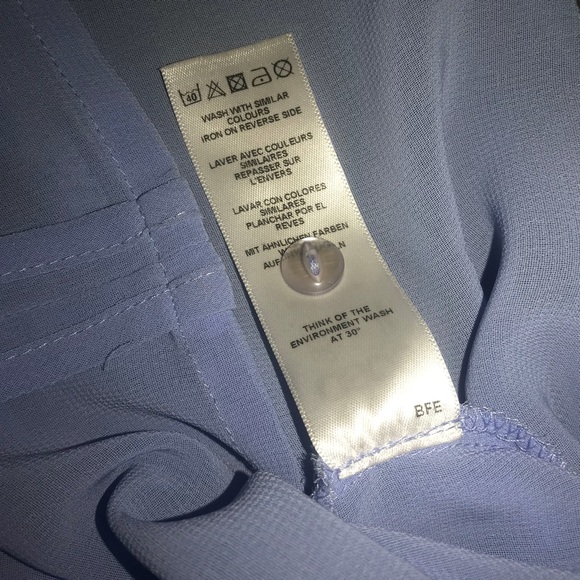 ASOS Long chiffon shirt dress with waist cutouts - Picture 7 of 8